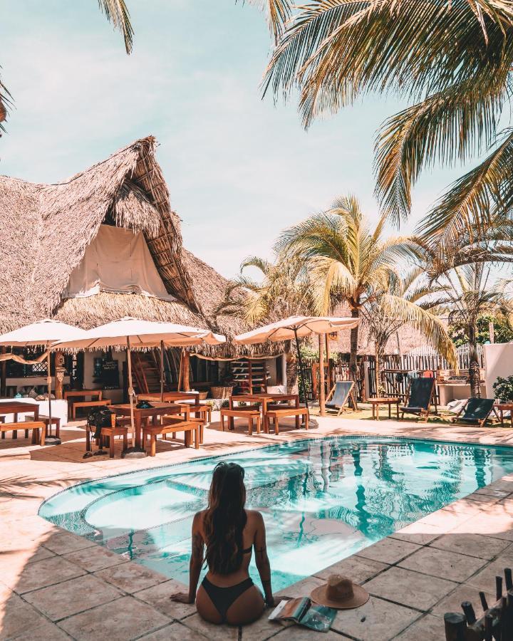 فندق Paredon Surf House El Paredón Buena Vista المظهر الخارجي الصورة